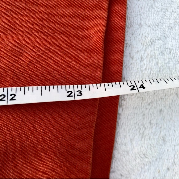 J. Crew Mercantile Pants Trousers Sz. 12 Rust Stretch - Picture 7 of 7
